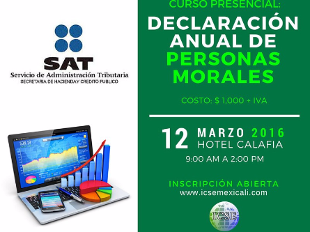 declaracion anual personas morales curso